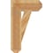 Ekena Millwork Traditional Craftsman Rough Sawn Bracket, Western Red Cedar, 6"W x 18"D x 30"H BKT06X18X30TRA04RWR - alternate 3